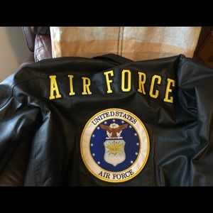 Air Force leather jacket